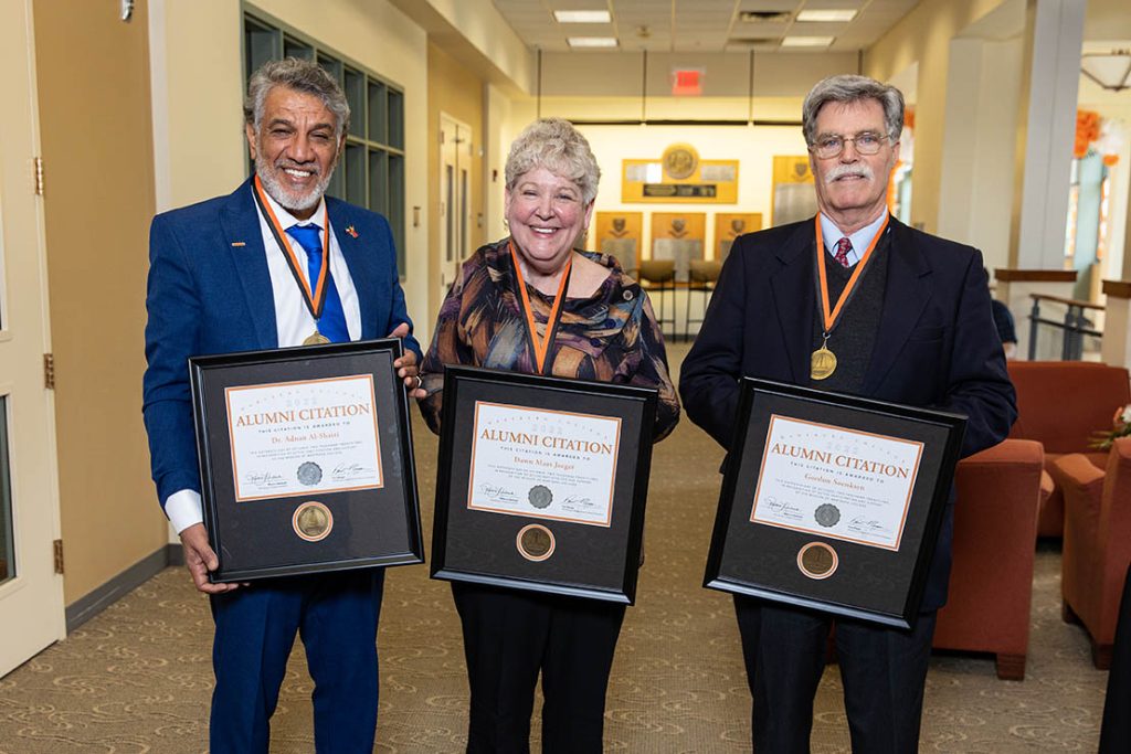 Adnan Al-Shatti, Dawn Jaeger and Gordon Soenksen