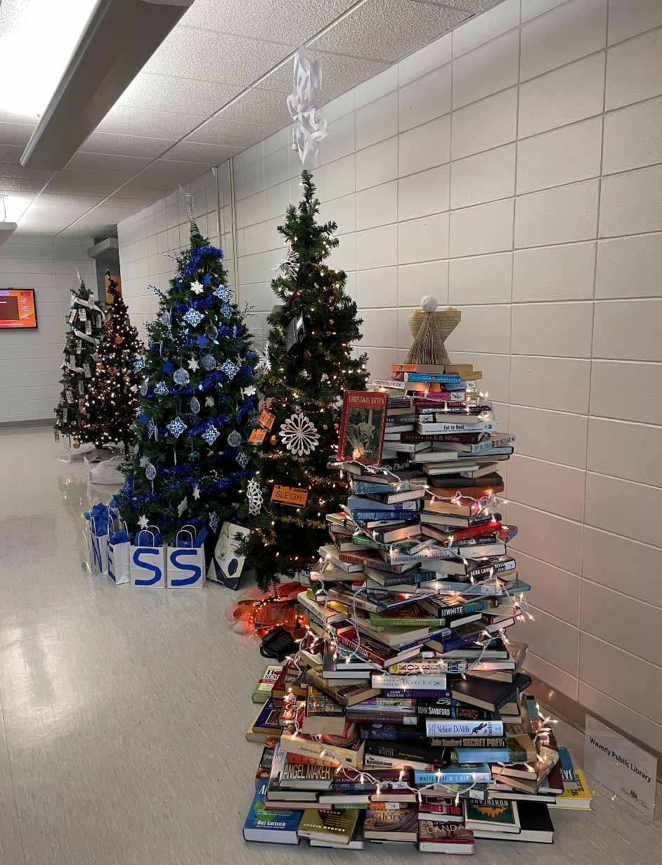 Christmas trees in the annual Festival of Trees