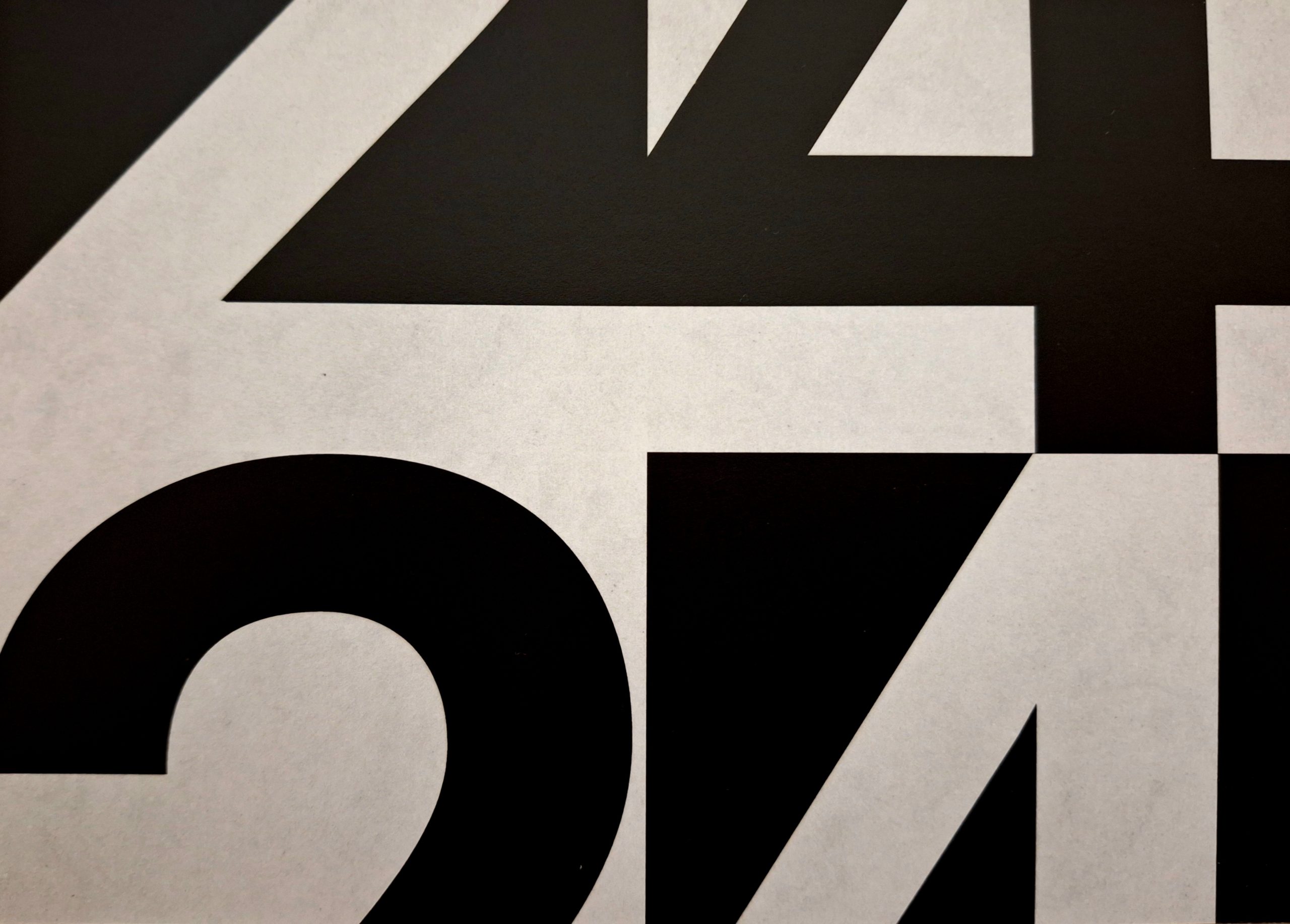 Exhibition postcard graphic designed by Milagros Toribio Porras