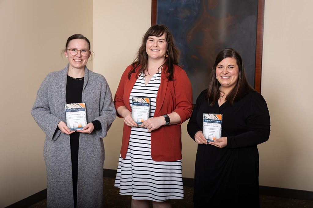 (l to r) Annie Fangman, Natalie Webb, and Brooke Willson