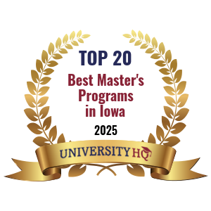 Top 20 Master's Programs in Iowa Icon
