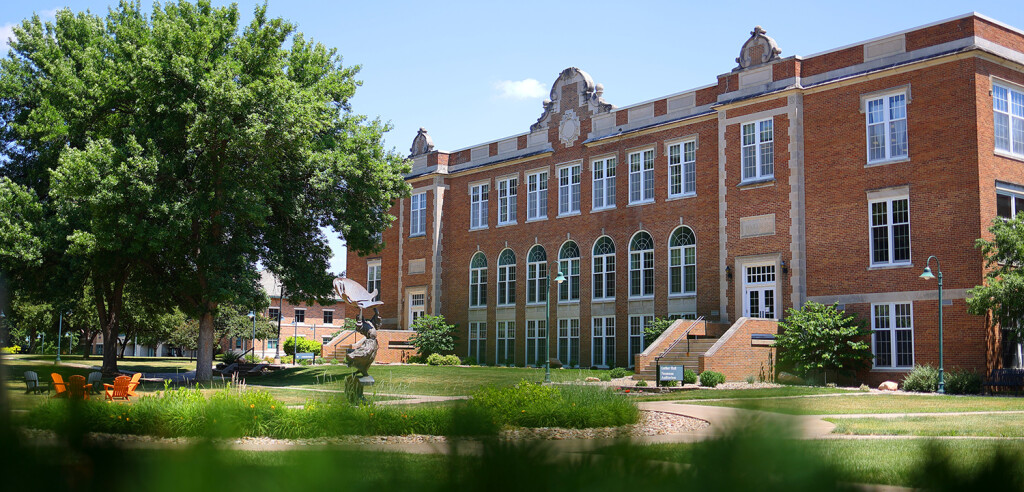 Luther Hall in Summer