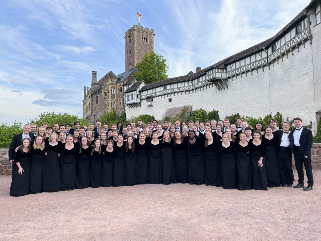 Wartburg Choir at the Wartburg Castle