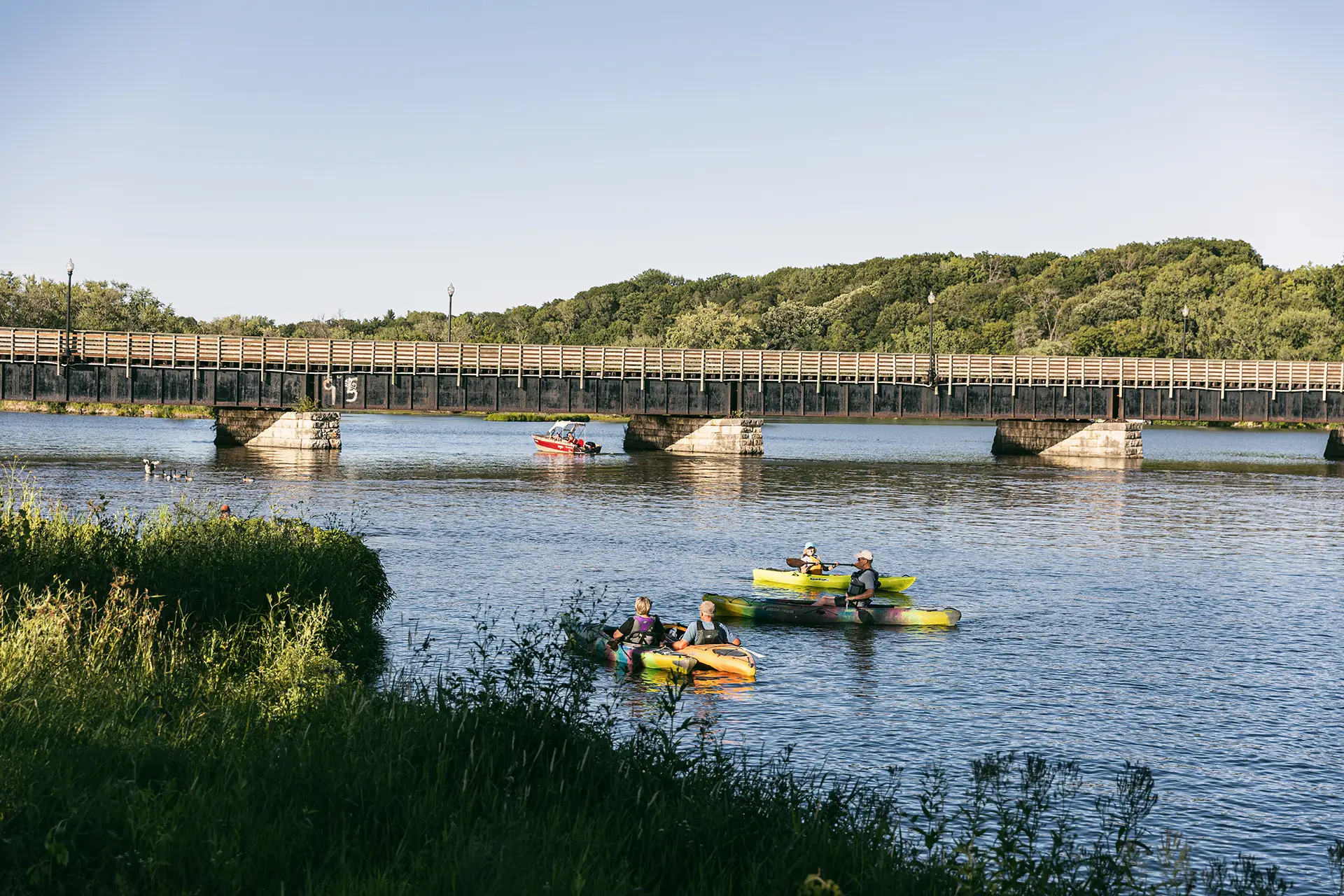 Kayaking on the Cedar River