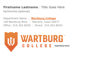 Sample Signature Template