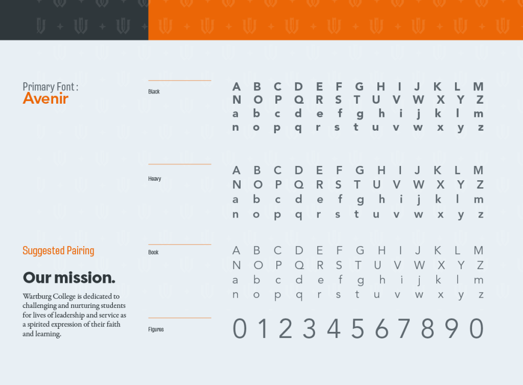 Avenir Typography Explained