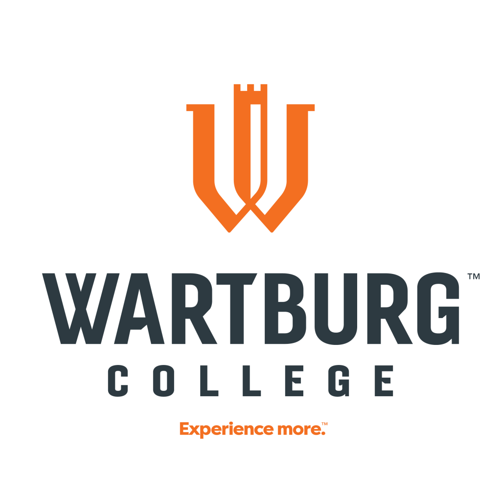 Vertical Orange and Slate Logo with Tagline