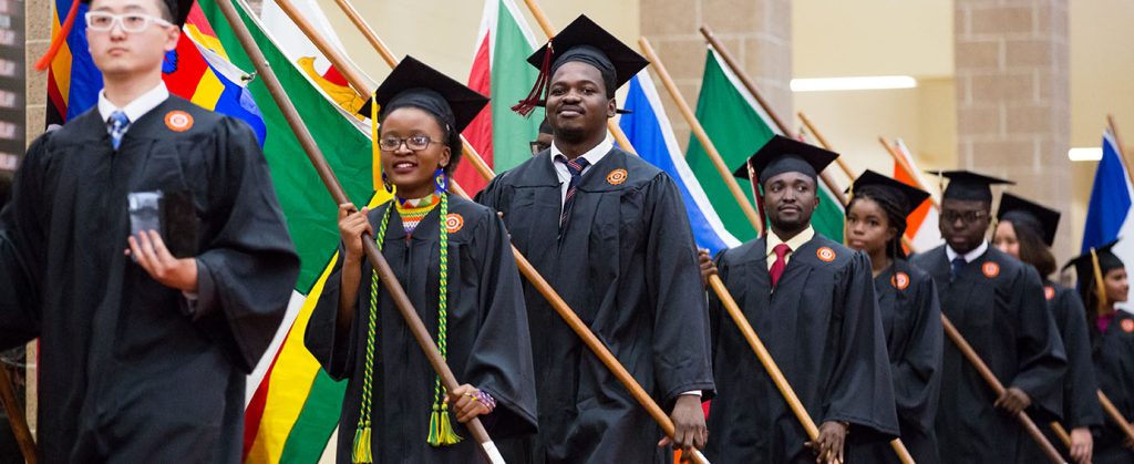International Students at Commencement