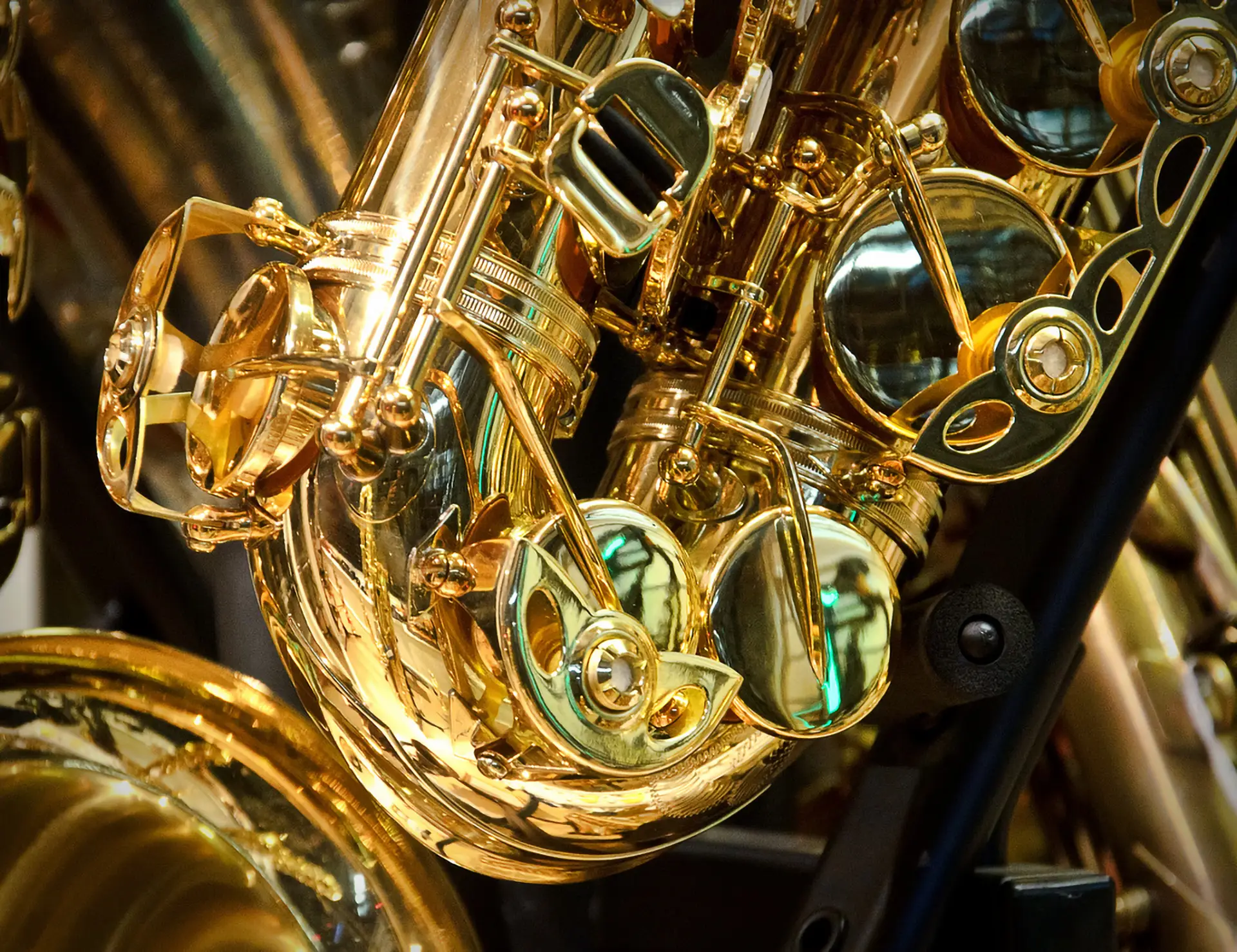 Saxophone Close Up