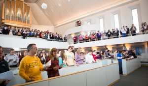 Worship in the chapel