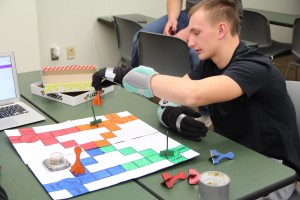 Students learn about the design process and the service nature of engineering