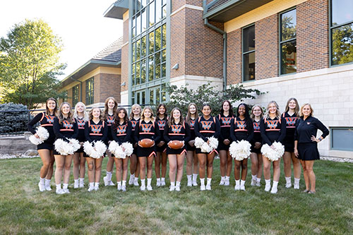 Cheerleading Team Photo