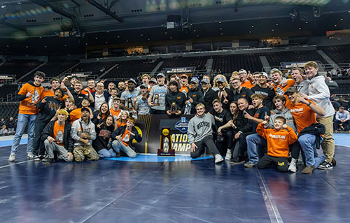 Wrestling Team Photo