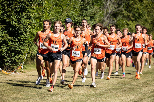 Men's Cross Country Team Photo