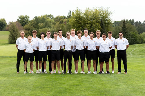Men's Golf Team Photo