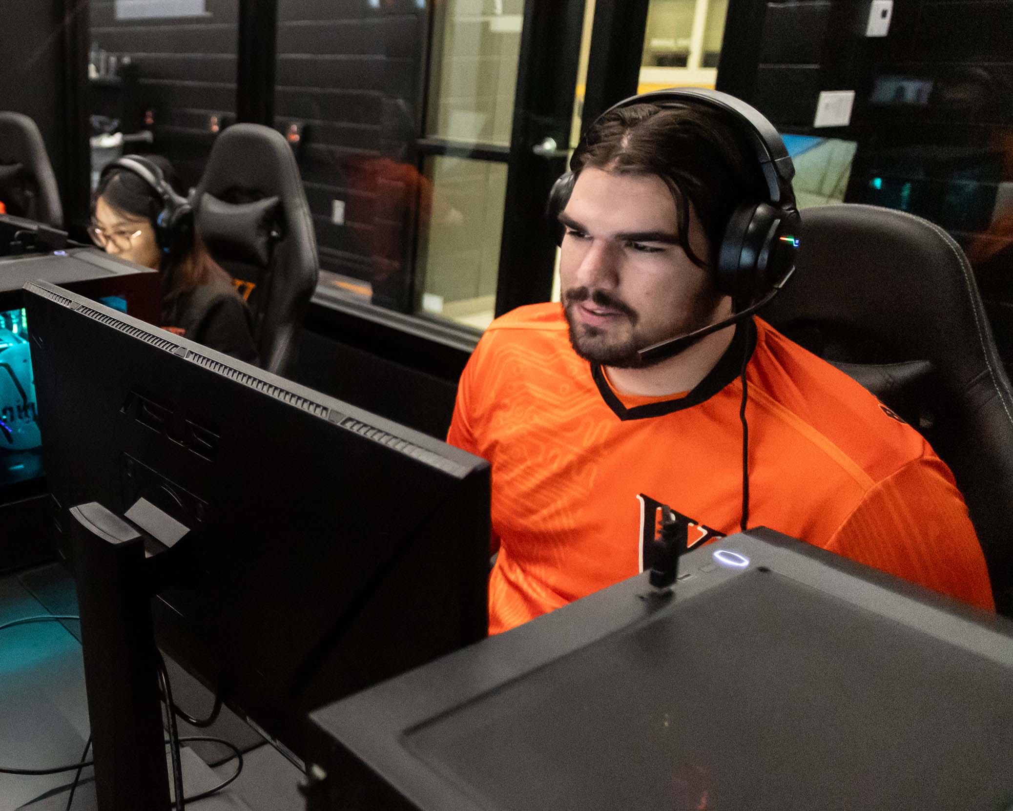 Alex Morgan playing Overwatch for the Wartburg esports team
