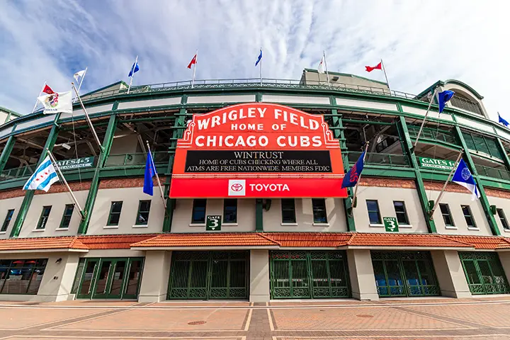 Wrigley Field.
