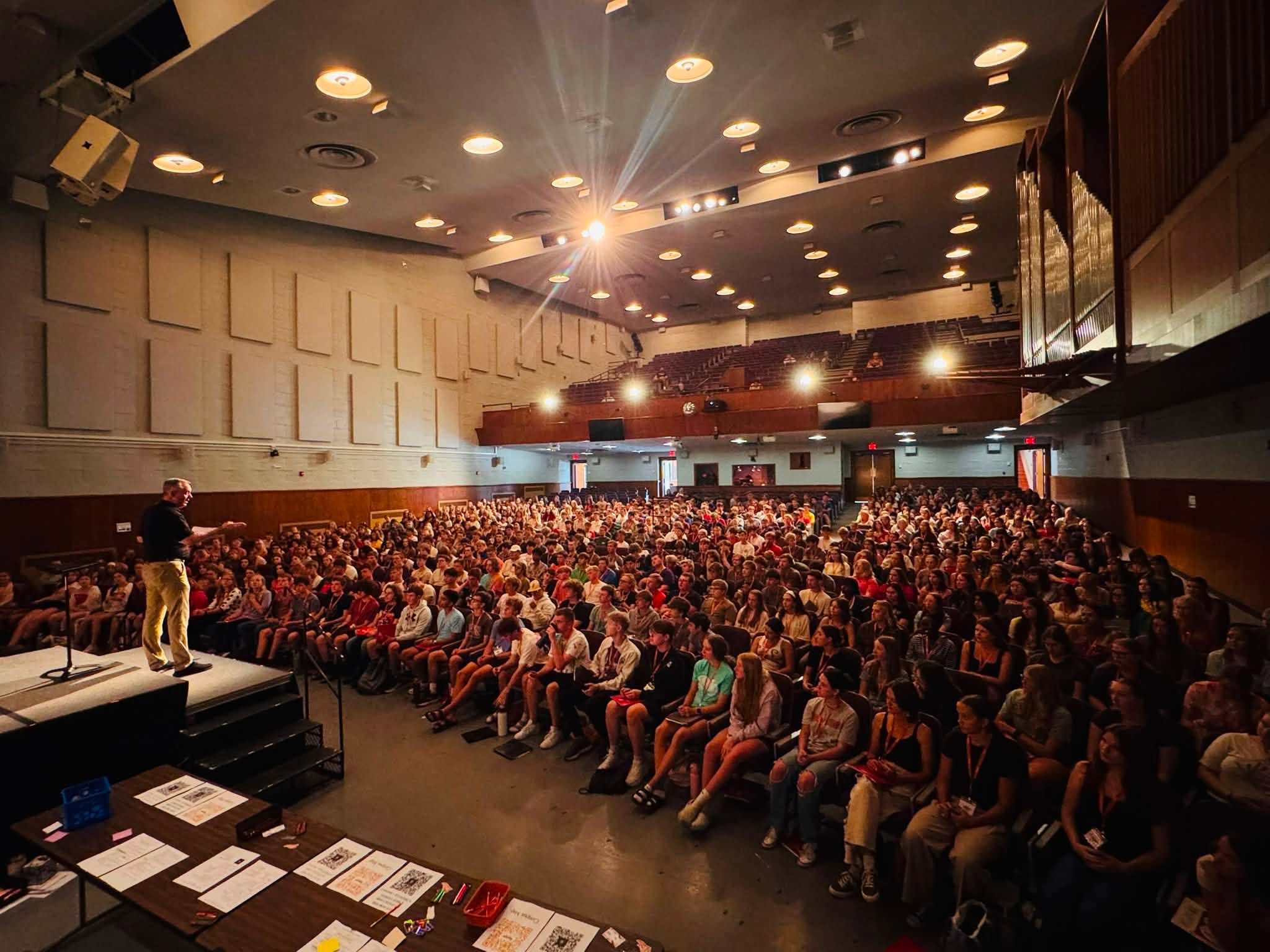 Dr. Lee Nelson conducts the All State Camp at Session II 2026